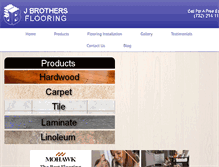 Tablet Screenshot of jbflooring.com